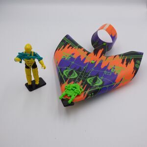 G.I. Joe Sky Creeper v1 1991 - 3¾" Action Figure – Complete with Cobra Glider